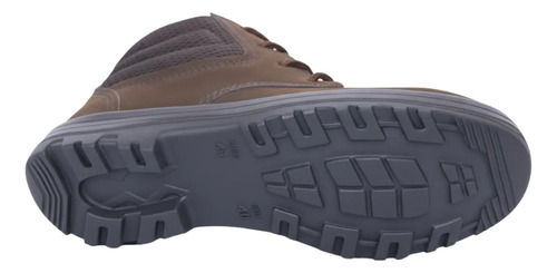 Bota Botina Segurança Tenis Epi Couro Nobuck Bico Pvc Kadesh