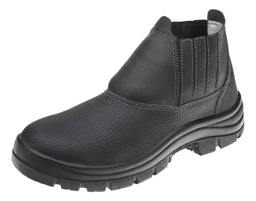 Bota Botina Segurança Trabalho Marluvas Bico Pvc Epi Ca