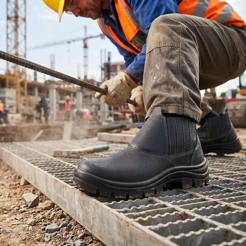 Bota Botina Segurança Trabalho Marluvas Bico Pvc Epi Ca