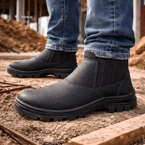 Bota Botina Segurança Vulcaflex Marluvas Bico Pvc Ca 43377