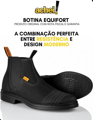 Bota Botina Vaquejada Couro Masculina Feminina Rodeio Cowboy