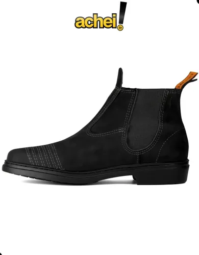 Bota Botina Vaquejada Couro Masculina Feminina Rodeio Cowboy