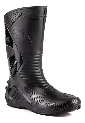 Bota chuva motociclista moto motoboy motoqueiro impermeavel