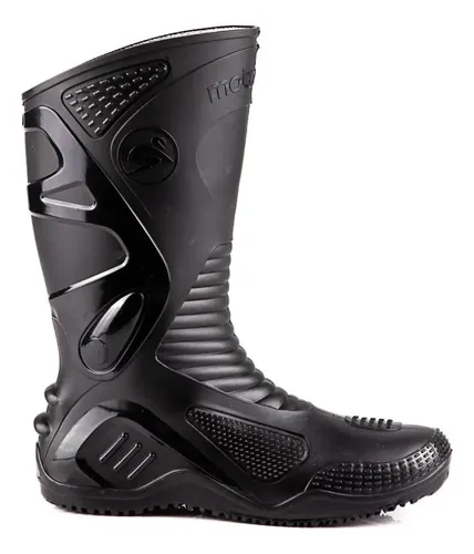 Bota Chuva Motociclista Moto Motoboy Motoqueiro Impermeavel