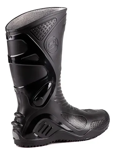 Bota Chuva Motociclista Moto Motoboy Motoqueiro Impermeavel