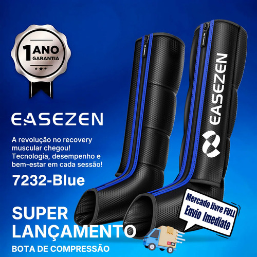 Bota De Compressão Pneumática Massageador Eletrico Easezen G