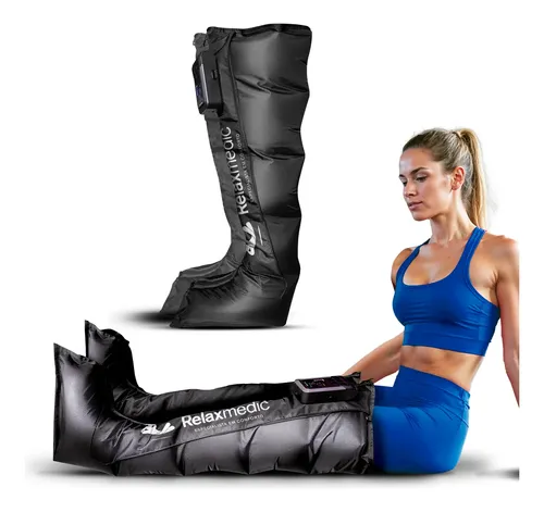Bota de compressao pneumatica sem fio com anvisa relaxmedic