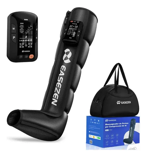 Bota de compressao pneumatica sem fio massageador pernas