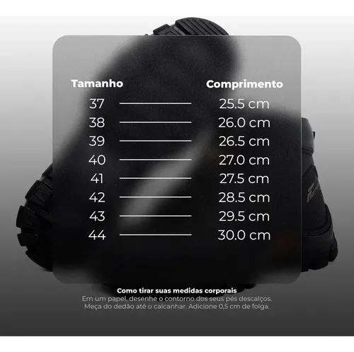 Bota Masculina Bico Pvc Coturno Trabalho Botina Segurança