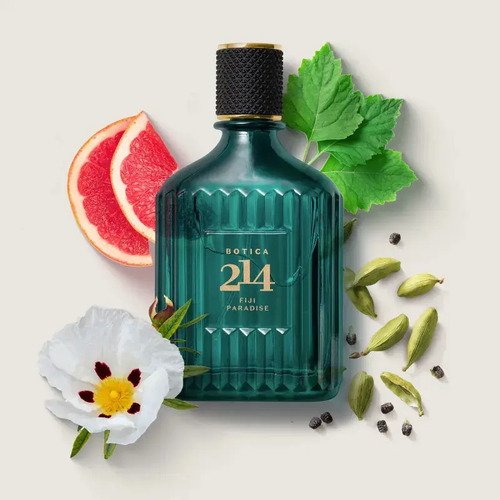 Botica 214 Fiji Paradise Fougère Especiado Eau De Parfum 90ml Perfume Masculino