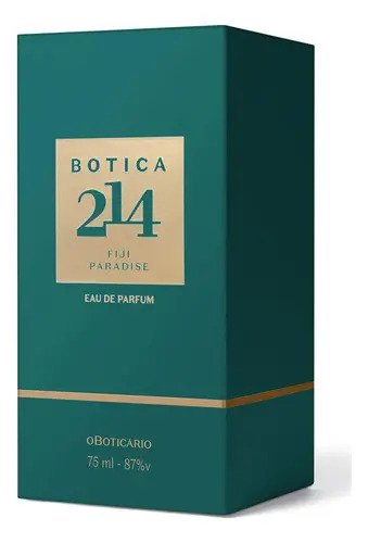 Botica 214 Fiji Paradise Fougère Especiado Eau De Parfum 90ml Perfume Masculino