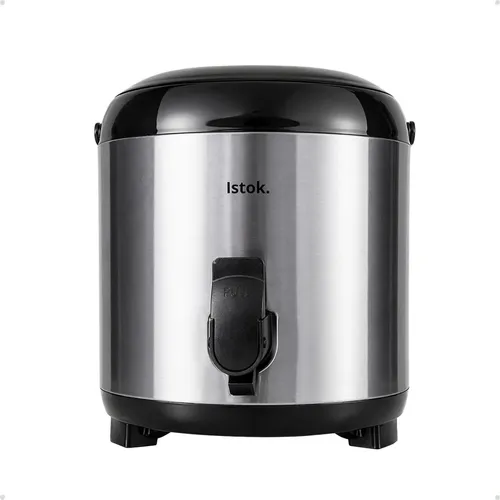 Botijão Térmico 5,5l Inox Garrafão Conserva Quente E Frio