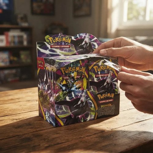 Box Display Pokémon ME05 Escuridão Absoluta