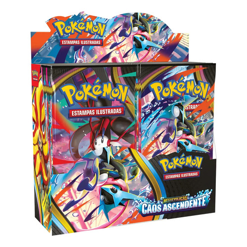 Box display pokemon tcg me 4 caos ascendente 1
