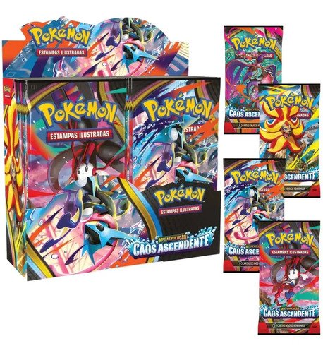 Box Display Pokémon TCG ME 4 Caos Ascendente