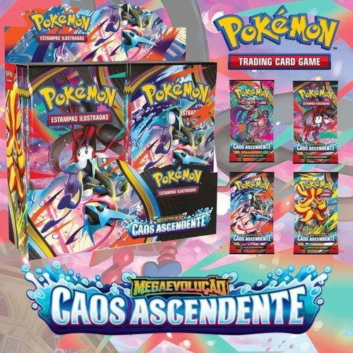 Box Display Pokémon TCG ME 4 Caos Ascendente