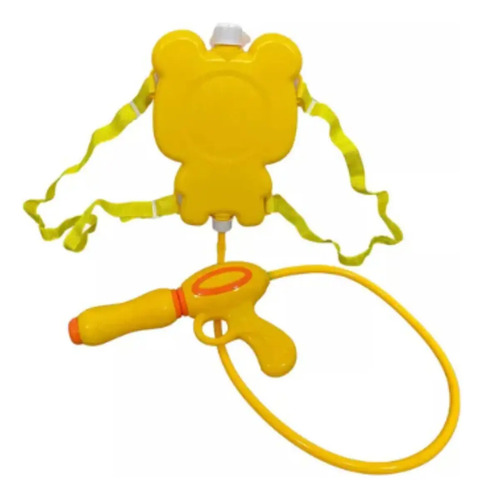 Brinquedo Infantil Mochila Arminha Lança Água Pistola Jato Cor Tigre