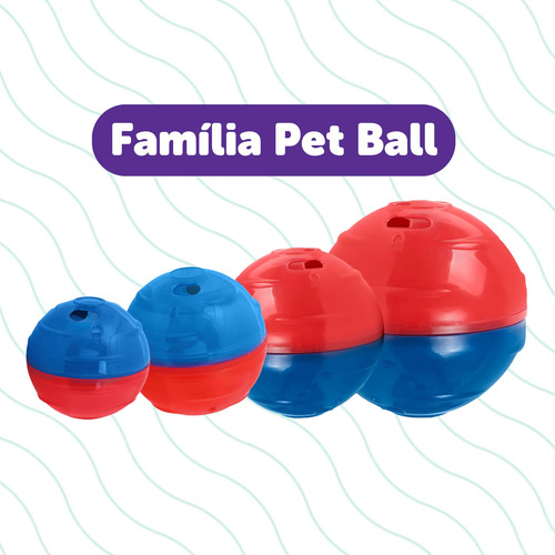 Brinquedo Interativo Funcional Mini Pet Ball Pp Da Pet Games