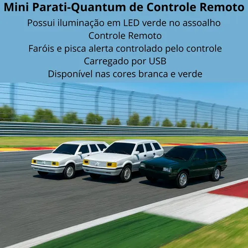 Brinquedo Mini Carrinho Metal Controle Remoto Recarregável