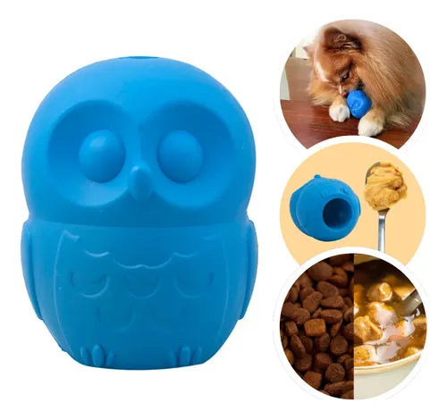 Brinquedo recheavel resistente corujinha pet games p caes p