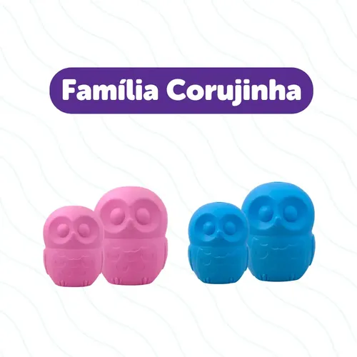 Brinquedo Recheável Resistente Corujinha Pet Games P/ Cães P