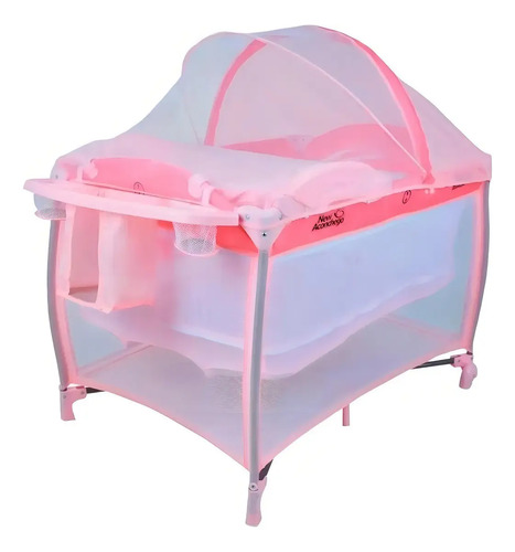 Burigotto berco portatil e compacto new aconchego pink ros