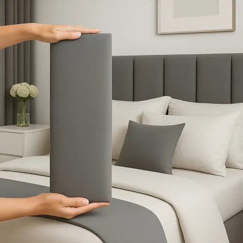 Cabeceira queen 160cm cama box kit 8 modulos adesivo dubai