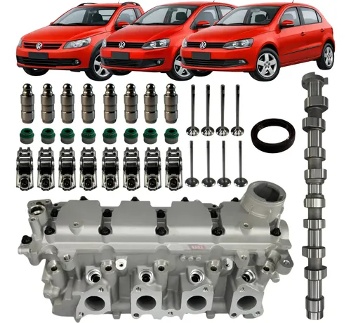 Cabecote novo p gol g4 g5 g6 16 8v power ea111 2004 a 2016