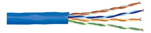 Cabo Cat5e De Rede 305m Azul Furukawa Soho Plus Cmx Cftv