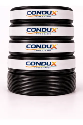 Cabo flexivel 25mm unipolar com 100 metros condux 750v