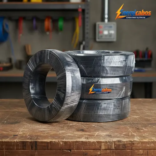 Cabo Flexível 4mm Rolo 100m Unipolar 750v