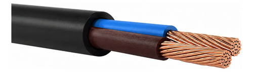 Cabo Pp 2x2 5mm Rolo 100 Metros Dois E Meio
