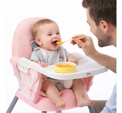 Cadeira De Alimentação Bebê Portátil - Cadeirão I Love Baby®