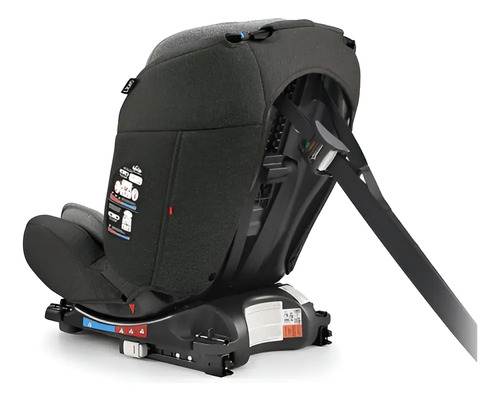 Cadeira De Carro All Stages 2.0 Isofix 0-36kgs Cinza Litet