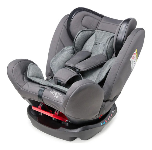Cadeira de Carro Infantil 0 a 36Kg Elite 4 em 1 - Maxi Baby - Cinza Titânio