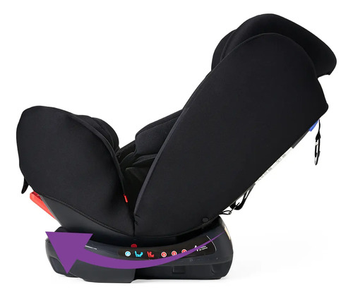 Cadeira de Carro Infantil 0 a 36Kg Elite 4 em 1 - Maxi Baby - Preto