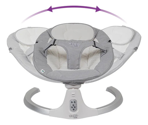 Cadeira de Descanso e Balanço Bebê Elétrica Fancy Maxi Baby