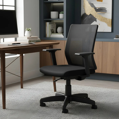 Cadeira de escritorio em tela frisokar addit diretor ergonom