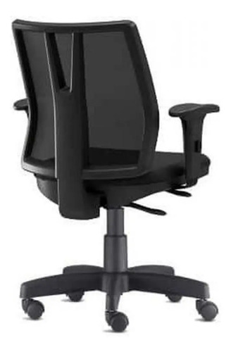 Cadeira de Escritório em Tela Frisokar Addit Diretor Ergonômica Cor Preto