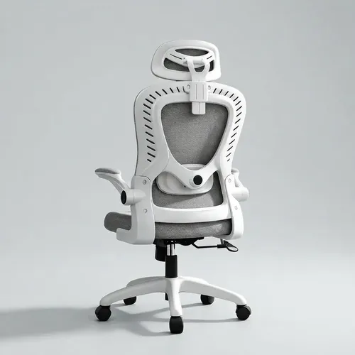Cadeira De Escritório Ergonômica Giratória Tela Mesh Premium
