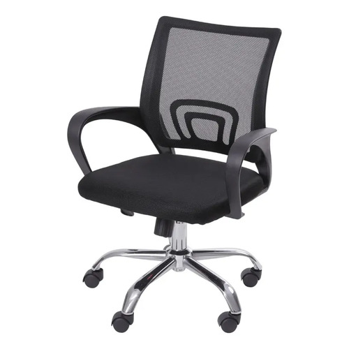 Cadeira de Escritório Giratória Or Design 3310 Preta Ergonomica