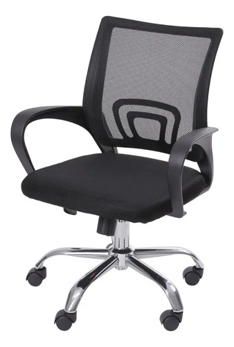 Cadeira de Escritório Giratória Or Design 3310 Preta Ergonomica