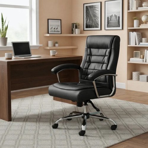 Cadeira de escritorio presidente ergonomica com 42 molas ens