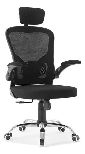 Cadeira De Escritório Presidente Ergonômico Preto C310 Best Cor Preta