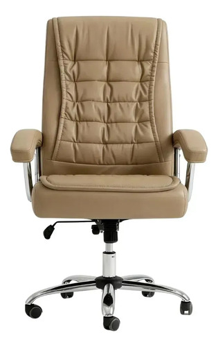 Cadeira de Escritório Presidente HomeNow Ergonômica com Molas Ensacadas e Rodas