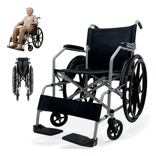 Cadeira de rodas dobravel 110kg dellamed faixa panturrilha