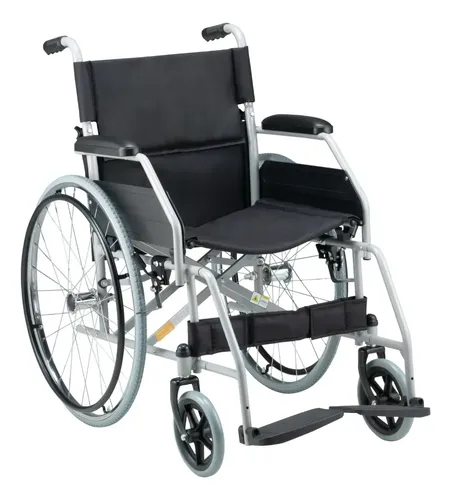 Cadeira De Rodas Dobrável 120kg Dellamed Resistente Conforto