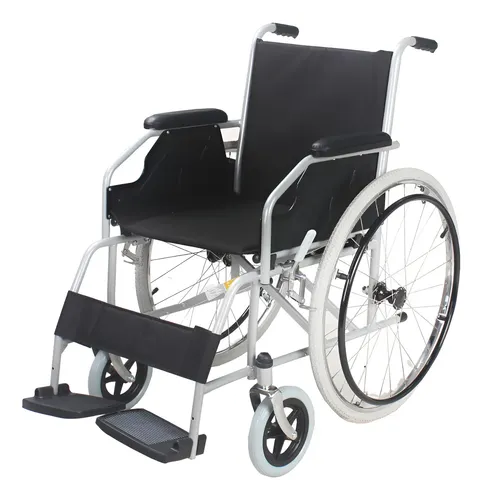 Cadeira de rodas resistente dobravel ate 120kg dellamed d100