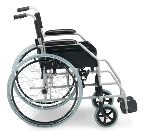 Cadeira De Rodas Resistente Dobrável Até 120kg Dellamed D100