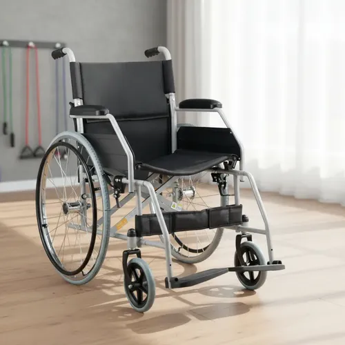 Cadeira De Rodas Resistente Dobrável Até 120kg Dellamed D100